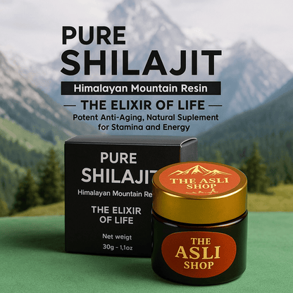 Pure Himalayan Shilajit | 15g–100g | Free Delivery – The Asli Shop